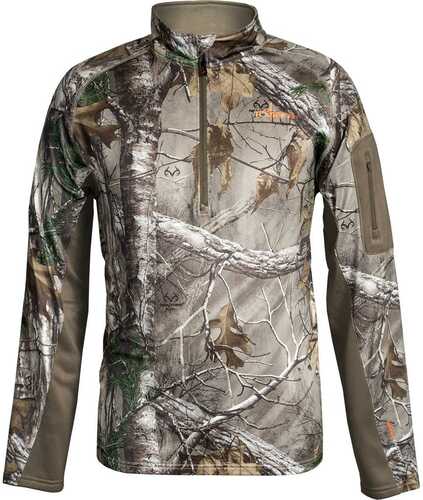 Habit Scent-Factor Pullover 1/4 Zip Medium Realtree Xtra/Cub Model: PT1278F17R16M904