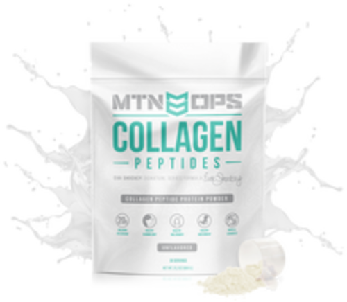 Mtn Ops Collagen Unflavored Trail Packs 30 Ct. Model: 2130000330