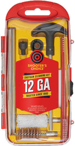 Shooters Choice Shotgun Gun Rod Cleaning Kit Aluminum 12 ga. Model: SHF-SRK-12