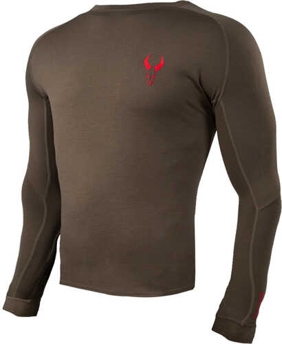 Badlands Pecora Lightweight Merino Crew MUD Medium Model: 21-42413