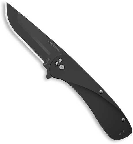 Outdoor Edge Razor VX1 EDC Knife Aluminum Black 3 in. Model: VX130B-C