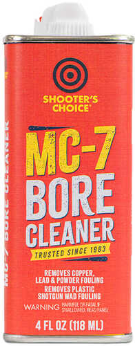 Shooters Choice MC-7 Bore Cleaner and Conditioner  4 oz. Model: SHF-MC704