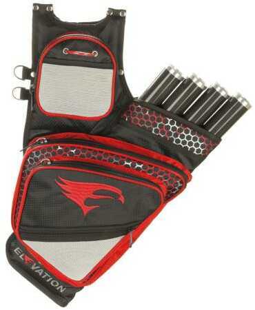 Elevation Adrenalin Quiver Black/Red 4 Tube LH Model: 13026