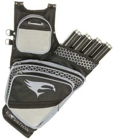 Elevation Adrenalin Quiver Black/Silver 4 Tube RH Model: 13027