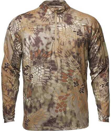 Kryptek Valhalla Long Sleeve 1/4 Zip Highlander Large Model: 18VALLSCH5