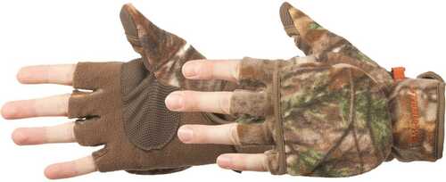 Manzella Bowhunter Convertible Glove Realltree Xtra Medium Model: H012M-RX1-M