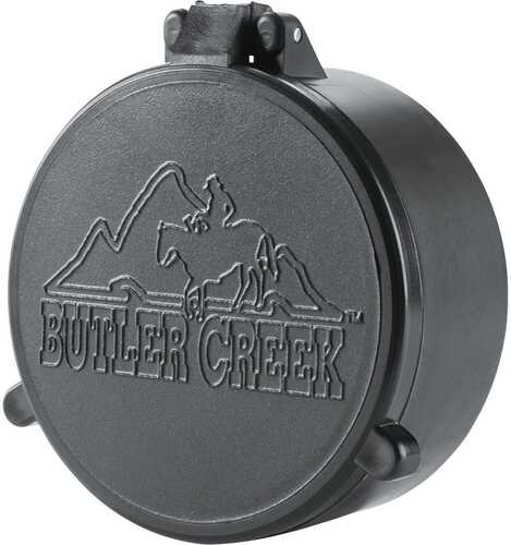Butler Creek 30390 Flip-Open Scope Cover Objective Lens 56.40mm Slip On Polymer Black