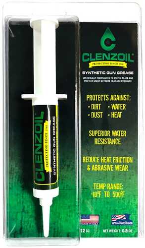CLENZOIL Synthetic Gun Grease .5 Oz Syringe