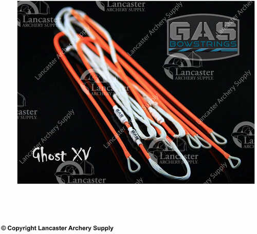 Gas Ghost Xv String And Cable Set White W/ Black Serving Hoyt Pro Force #2 Model: Gxvpfrce2