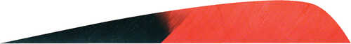 Gateway Parabolic Feathers Kuro Red 4 in. LW 50 pk.