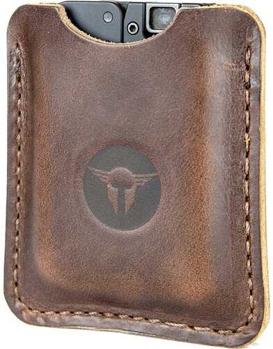 Trailblazer Lifecard Leather Sleeve Dark Brown