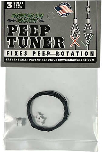 Bowmar Peep Tuner White