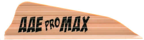 AA&E Leathercraft Pro Max Vanes Sand 1.7 in. 100 pk.