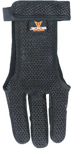 30-06 Mesh Shooting Glove 3 Finger Black Large Model: BMGLG-1