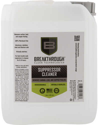 Breakthough BCT Suppressor Cleaner 1 gal. Model: BTSC-1GL