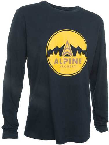 Alpine Long Sleeve Tee Navy Medium