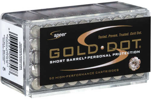 Speer Gold Dot Short Barrel Handgun Ammo 22 WMR 40 Grain Hollow Point 50 Rounds