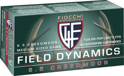 FIOCCHI 6.5CREDMOR 129GR PSP 20/BX