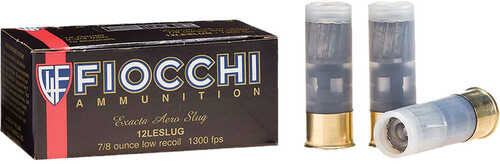 FIOCCHI LE 12G 23/4" LR SLUG 10/BX