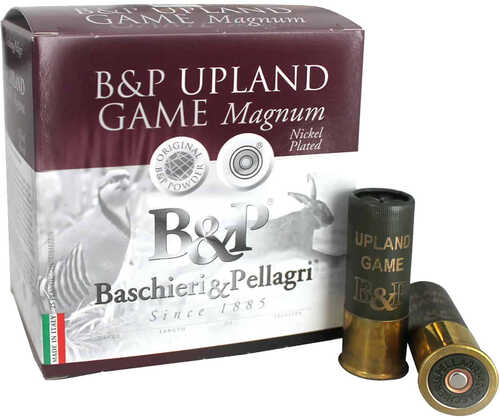 B&P Upland Game Shotgun Loads 12 ga. 2.75 in. 1 1/4 oz. 1400 FPS 6 Shot 25 rd. Model: 12B14UP6