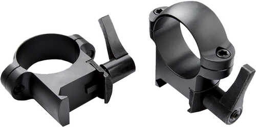 Burris Rings 1" ZEE High Black Weaver Style
