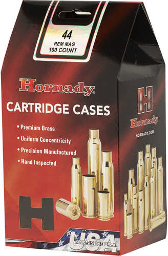 Hornady Pistol Cartridge Cases 44 Rem. Mag. Unprimed 100 pk. Model: 8750