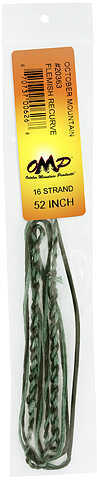 Recurve String B50 52''-16St Camo Flemish