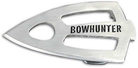 Empire ''Bowhunter'' Broadhead Belt Buckle Pwtr