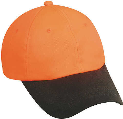 Outdoor Cap Waxed Cotton Hat Blaze Orange/Brown One Size Model: 553IS