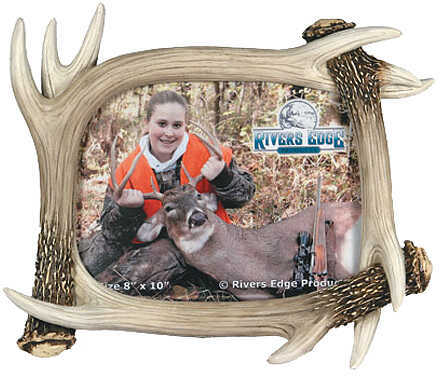 Rivers Edge Deer Antler Picture Frame 8''x10''