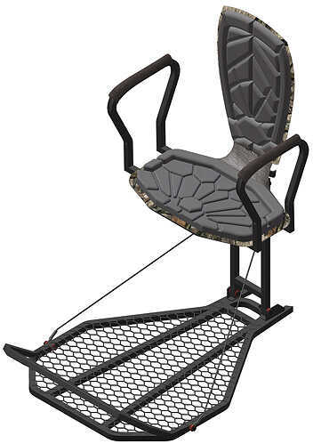 Gorilla King Kong Lounger HX Hang-On Steel TreStnd