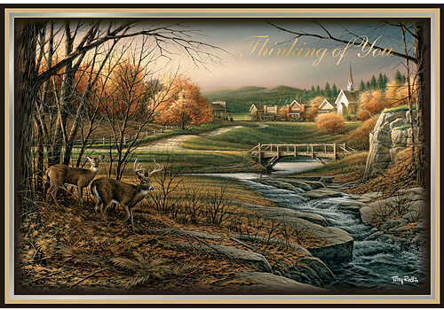 Wild Wings Deluxe Greeting Cards - Indian Summer 5.5''x8'' 18/Pk.