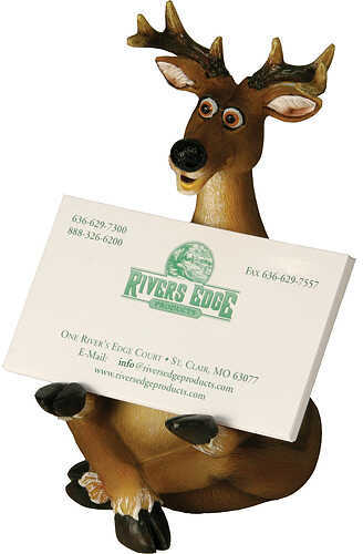 River's Edge Business Card Holder Deer