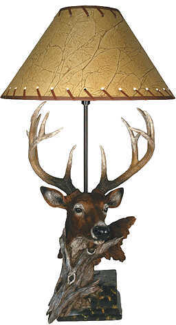 River's Edge Deer Table Lamp 27''H