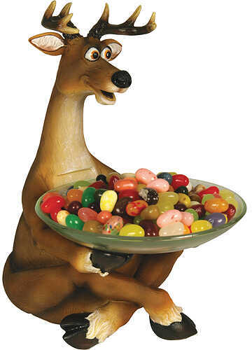 River's Edge Deer Candy Dish 10''H