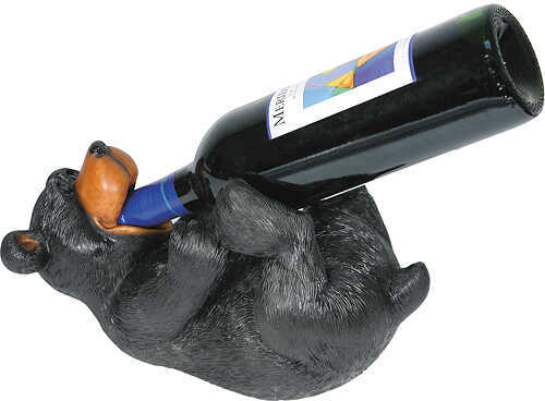 River's Edge Whimsical Bear Wine Bottle Holder