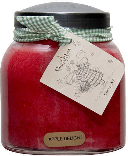 ACG Baked Goods Collection Candles Carmel Apple Dk Red