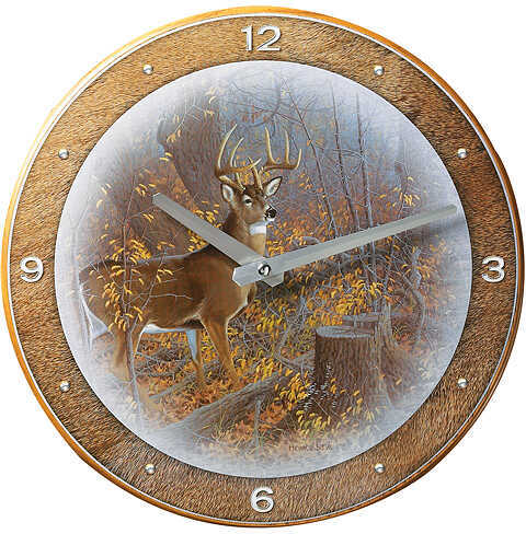 Wild Wings Ladies First Clock Whitetail Deer 11'' dia.