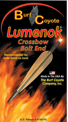 Lumenok Crossbow Nock HD Orange Gold Tip Moon 3 pk. Model: GTC3