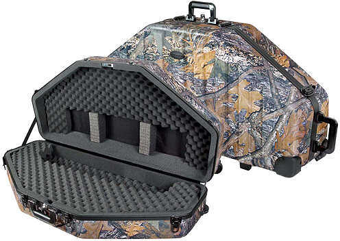 Vanguard Saberlock Compound Bow Case - Double 40.5X18X10 Camo Two Bows