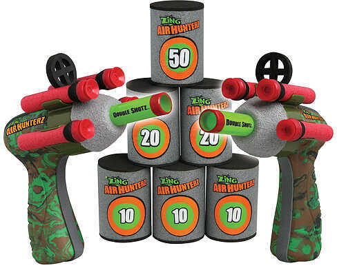 Zing Air Hunterz Double Shotz 2 Blasters