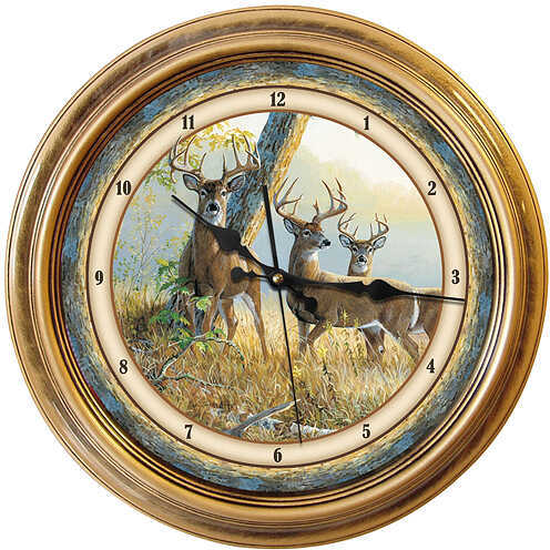 Fine Art Clock - Deer - Dream Team