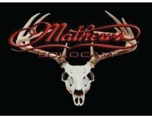 DWD Mathews Decal Skull Red 10x8 in. Model: 70792S