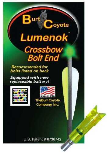 Lumenok Crossbow Nock Green Easton/Beman Moon 3 pk. Model: ECC3G