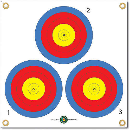 Arrowmat Foam Target Face 3 Spot 17x17 in. Model: AM3S17