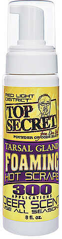 Top Secret Tarsal Gland Hot Scrape Foam Deer Scent 8Oz.