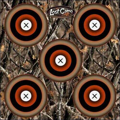 Arrowmat Foam Target Face Lost Camo Bullseye 17x17 in. Model: AMLC17