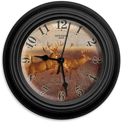 Reflective Art 10In Wall Clock - Opening Day 10"