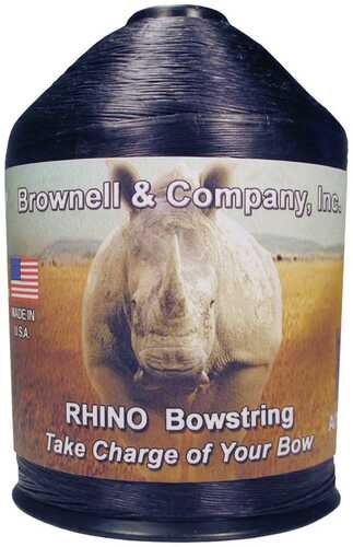 Brownell Rhino String Material Black 1/4 lb.
