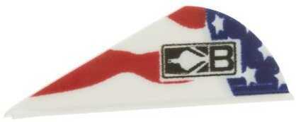 Bohning Blazer Vanes American Flag 100 pk. Model: 10832AF2